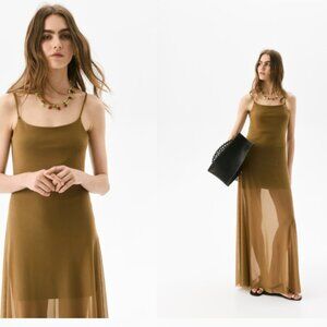 Strappy Mesh Dress